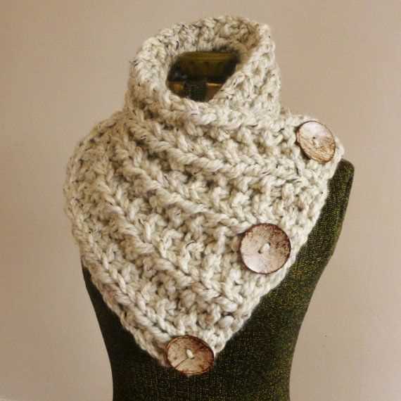 Double wrap cowl knitting pattern