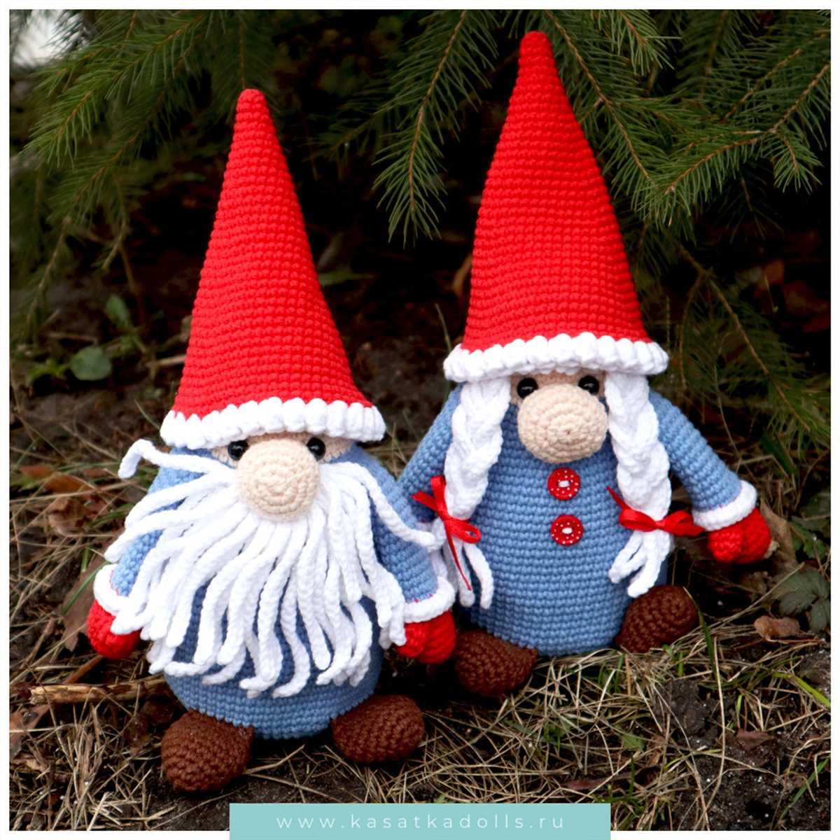 Knitted gnomes patterns