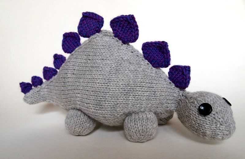 Free dinosaur patterns knitting