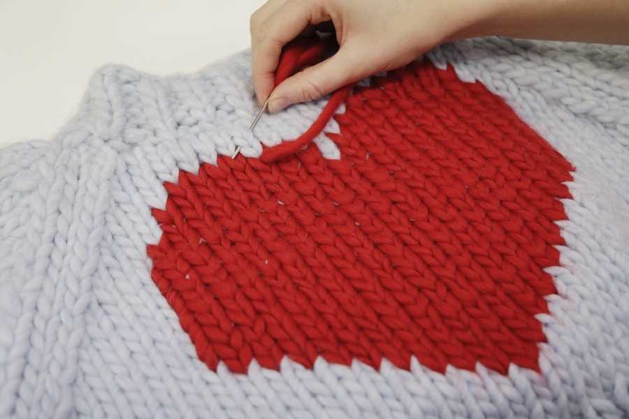 Red heart knitting patterns for sweaters