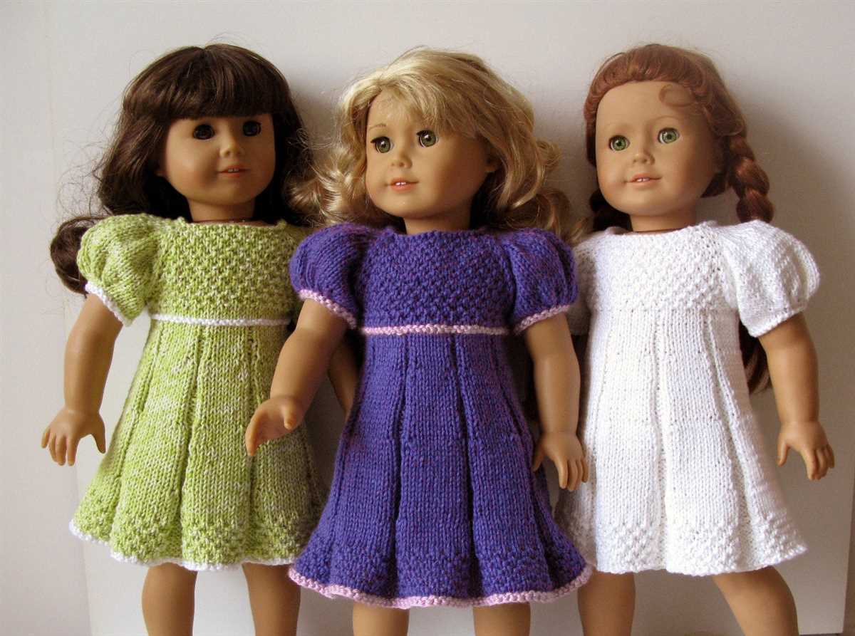 Free doll knitting patterns for beginners
