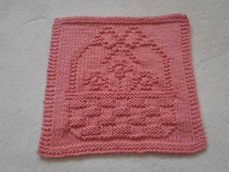 Free easter knit dishcloth patterns