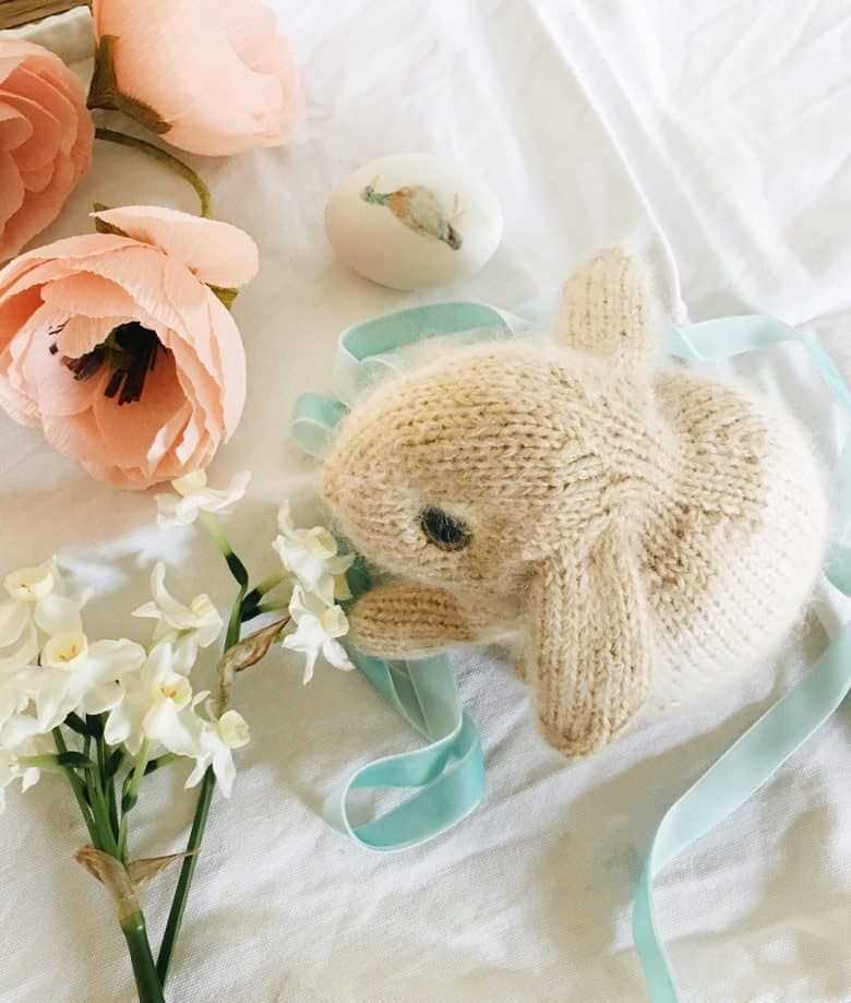Free easter rabbit knitting patterns