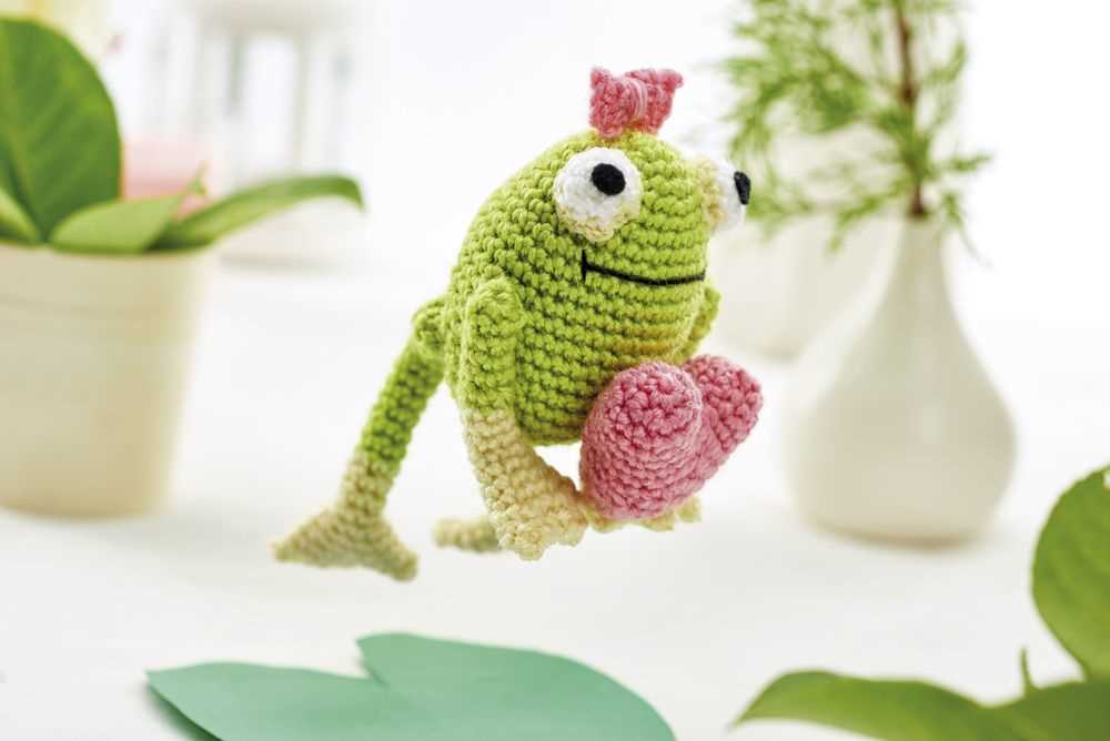 Free easy frog knitting pattern