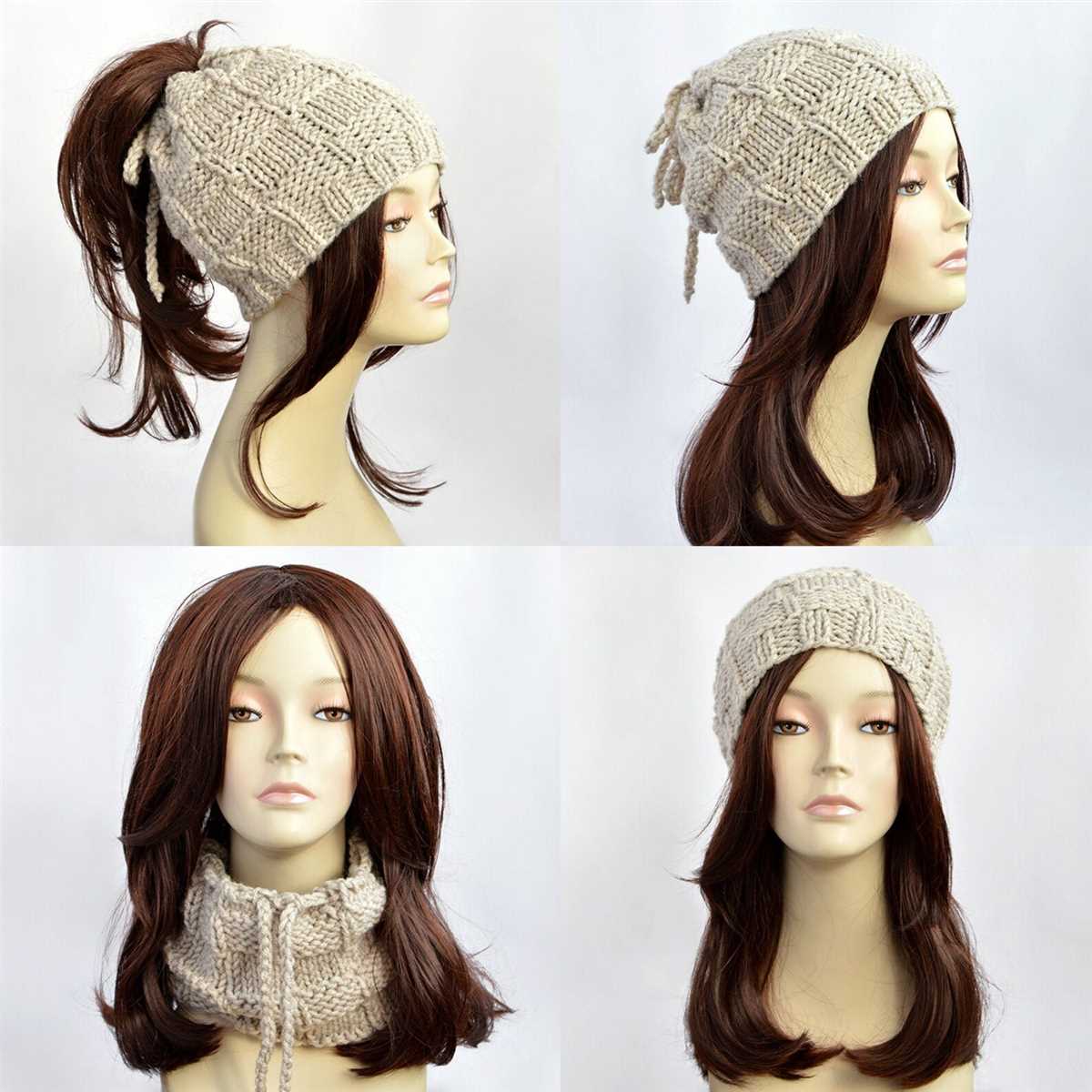 Free easy knit hat scarf patterns