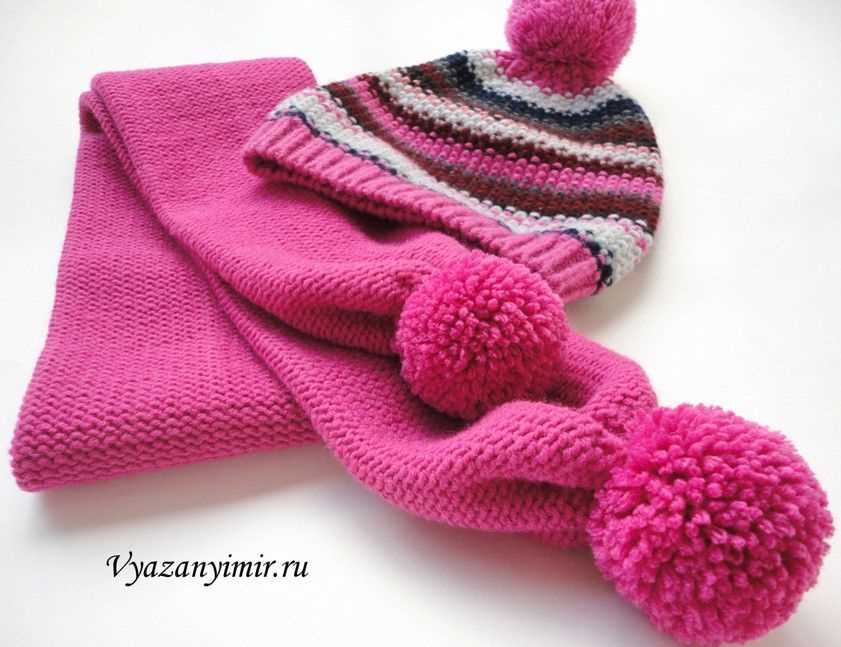 Child's scarf knitting pattern