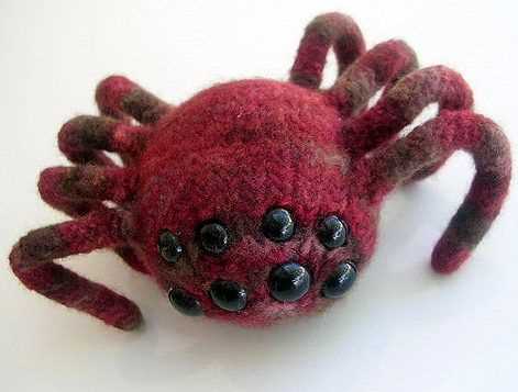 Knitted spider pattern free