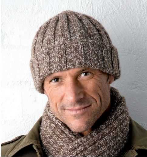 Free men's beanie knitting pattern