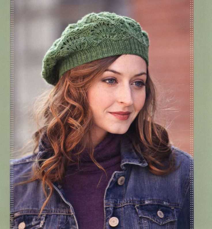 Beret pattern knitting