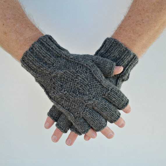 Knitting pattern for mens gloves