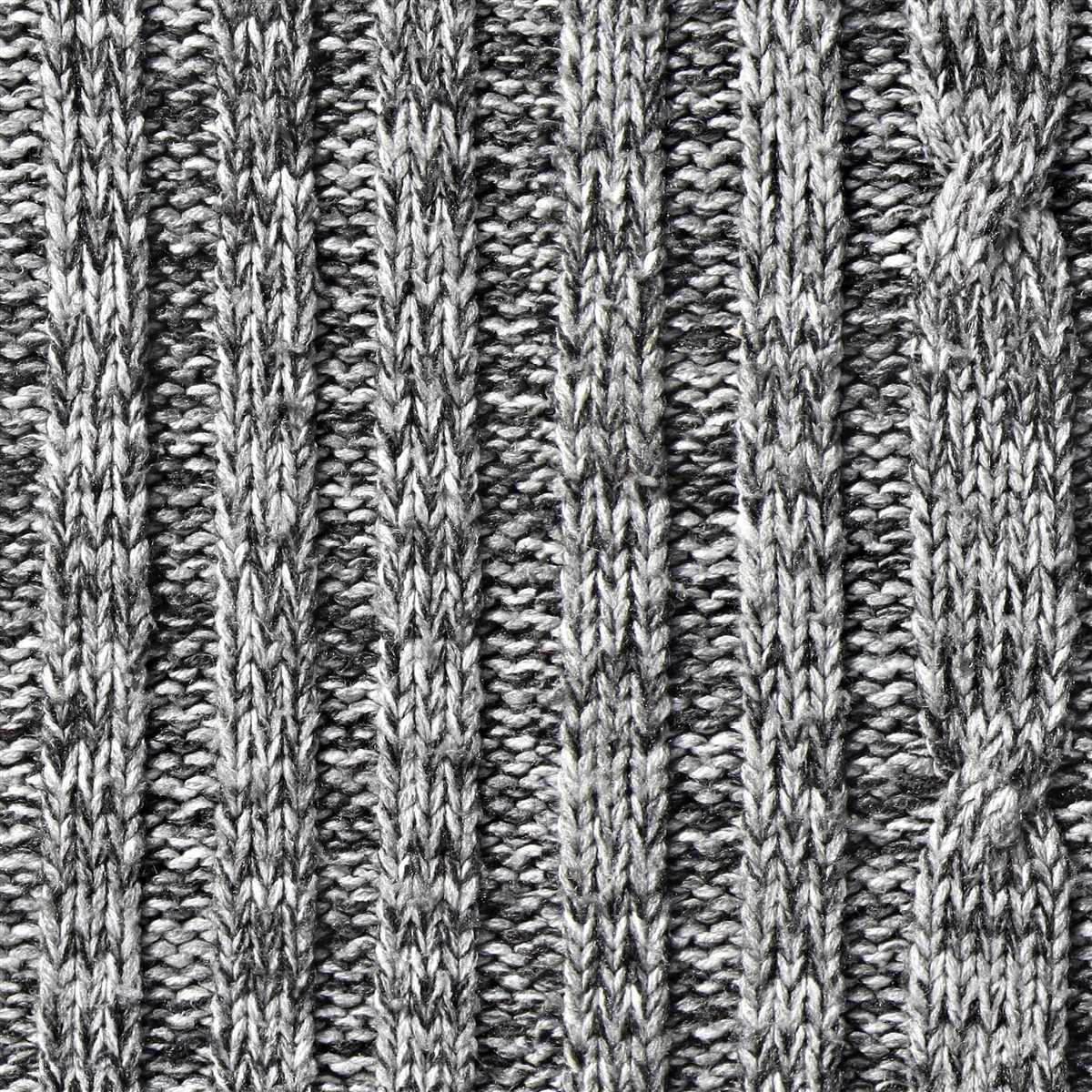 Sweater knit fabric patterns