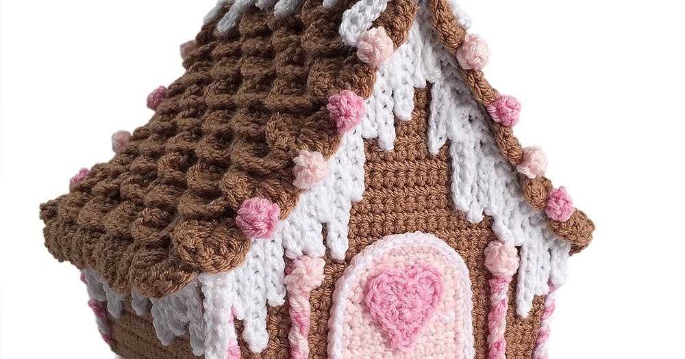 Free gingerbread house knitting pattern