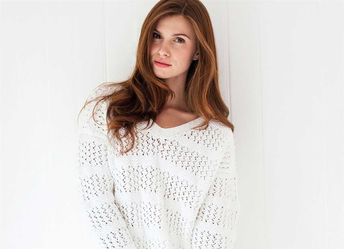 Moss stitch sweater knitting pattern
