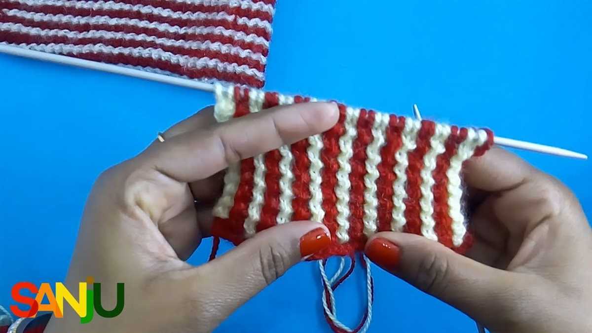 2 color knitting patterns