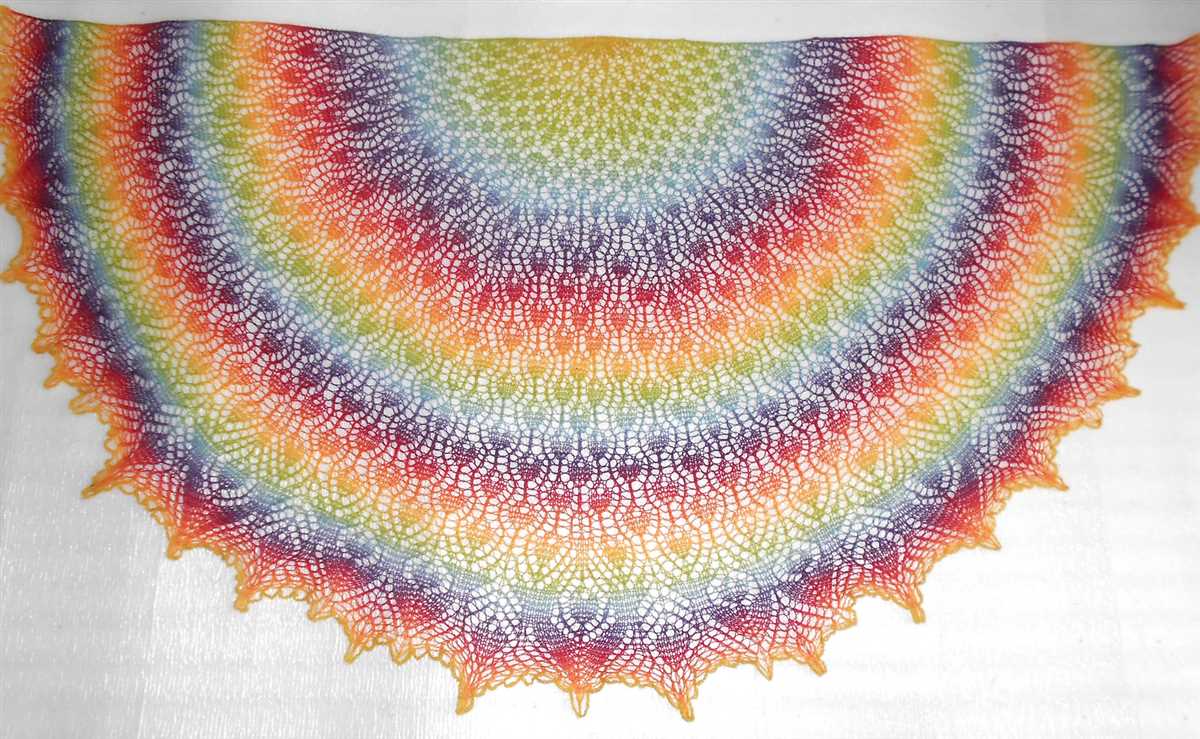 Peacock knitting pattern