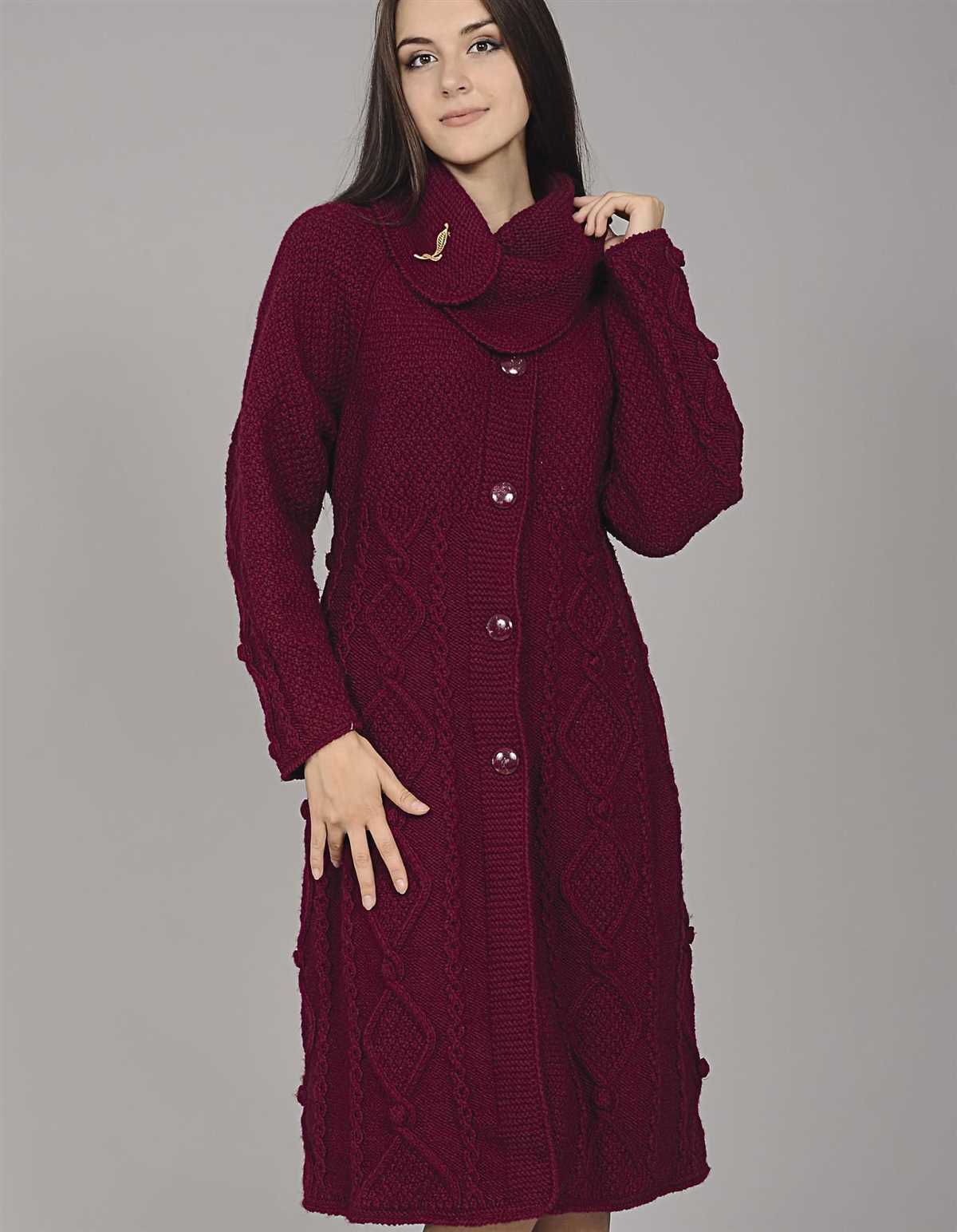 Free knitted coat patterns