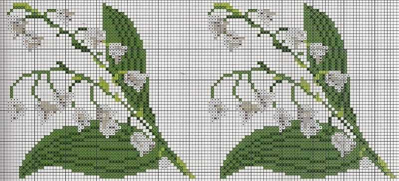 Lily of the valley knitting pattern