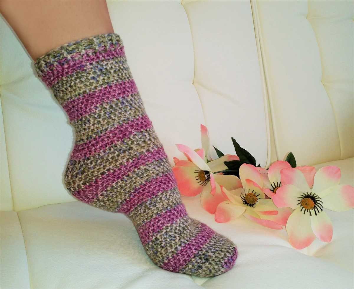 Free tube sock knitting pattern