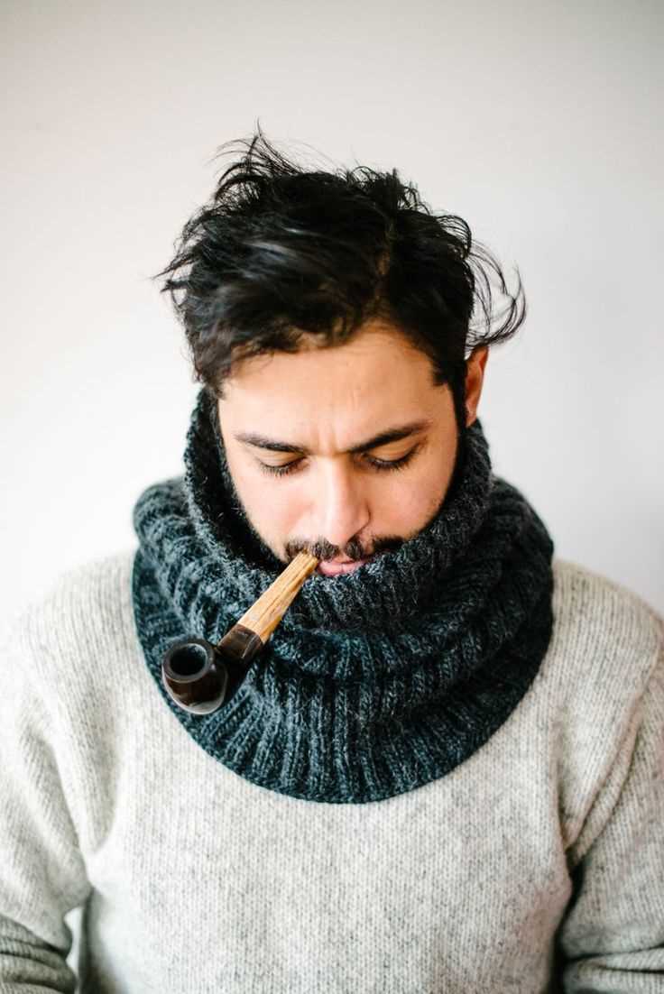 Knitting pattern for mens snood