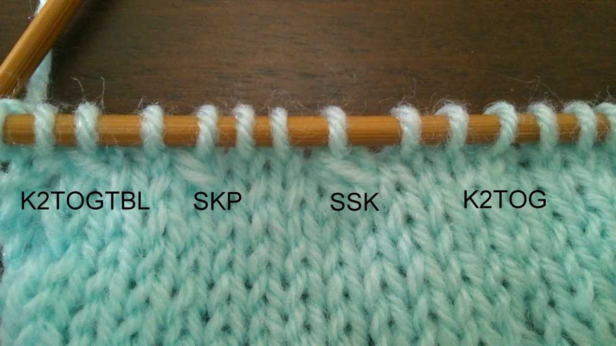 How to decrease the size of a knitting pattern
