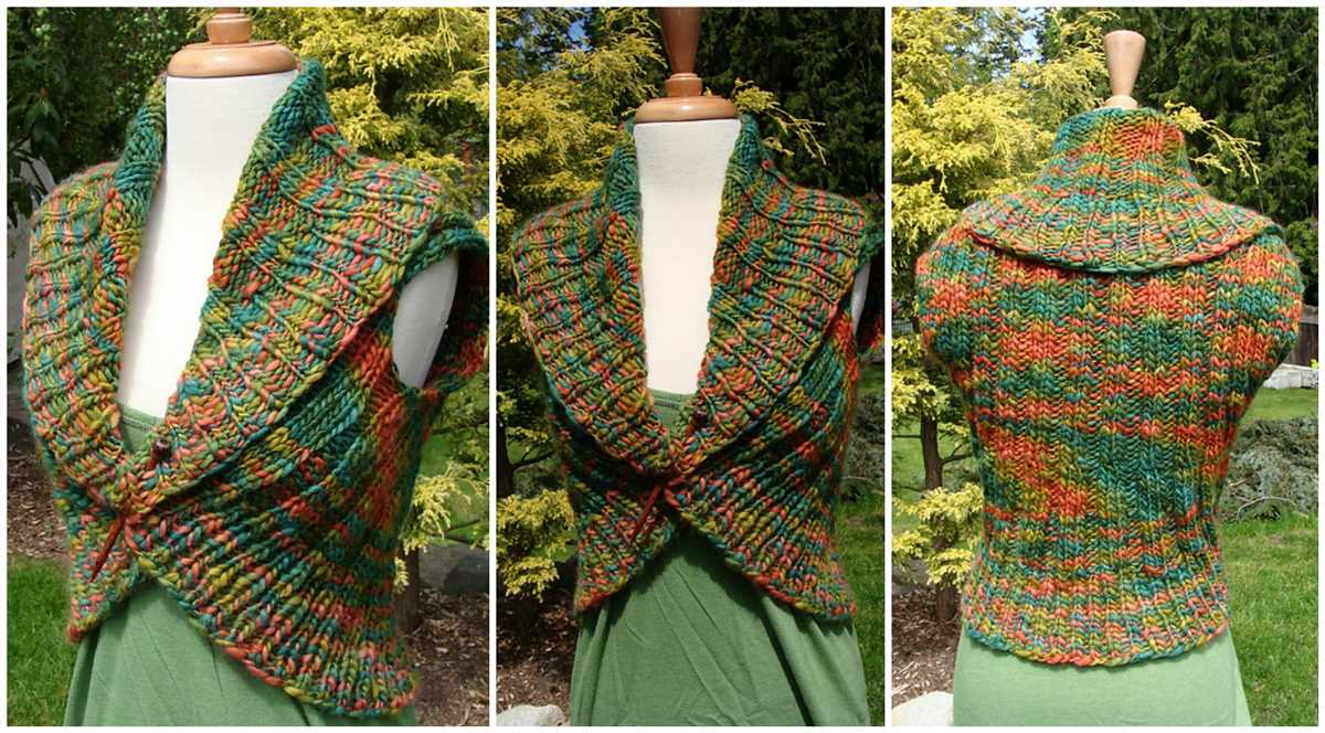 Shawl collared cowl free knitting pattern
