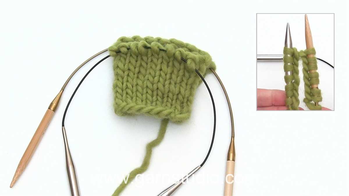 Knit hat patterns circular needles