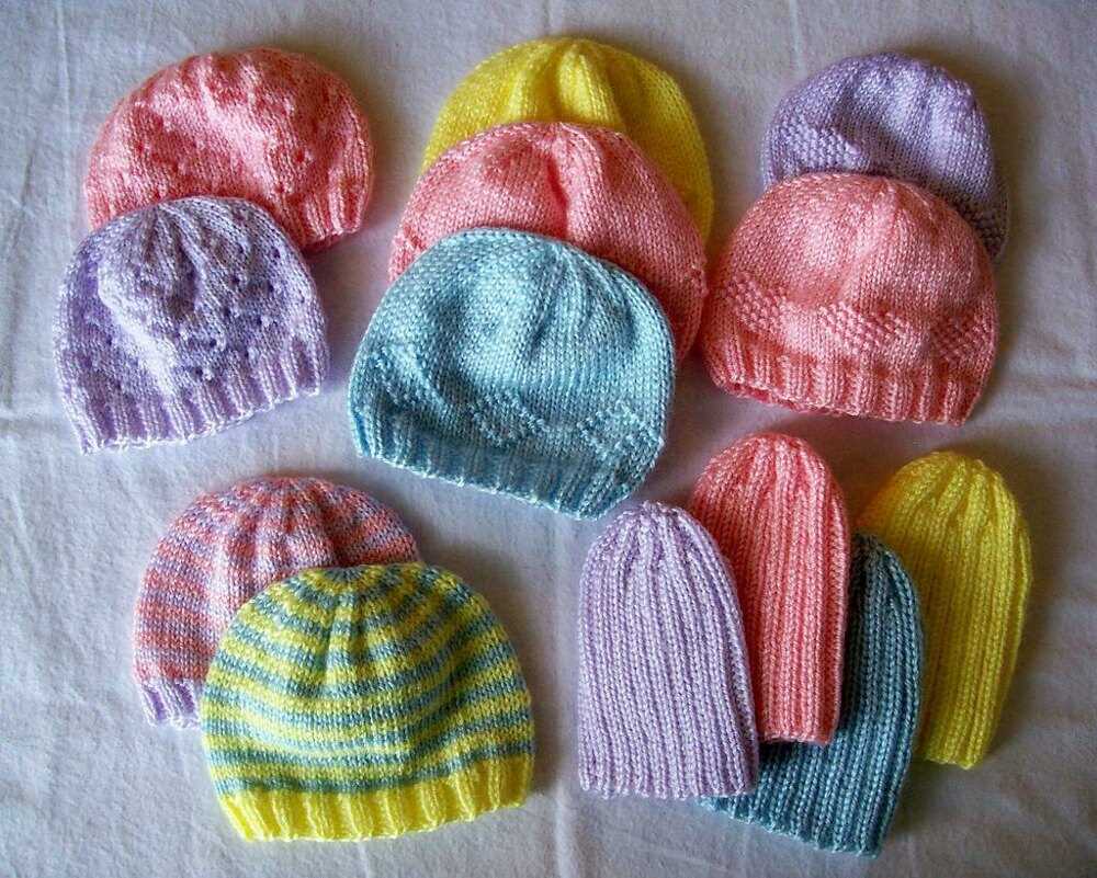 Free knit baby hat patterns