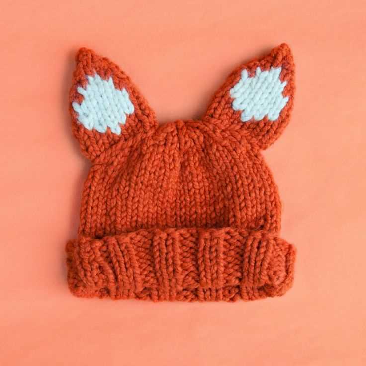 Free knitted fox pattern