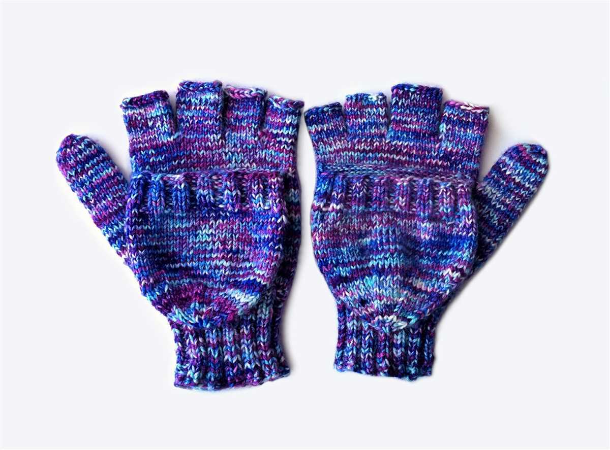 Free knitted glove patterns for adults