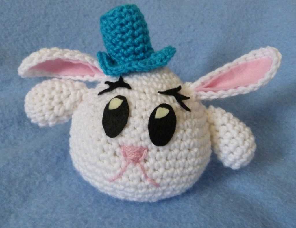 Free knitting pattern easter bunny