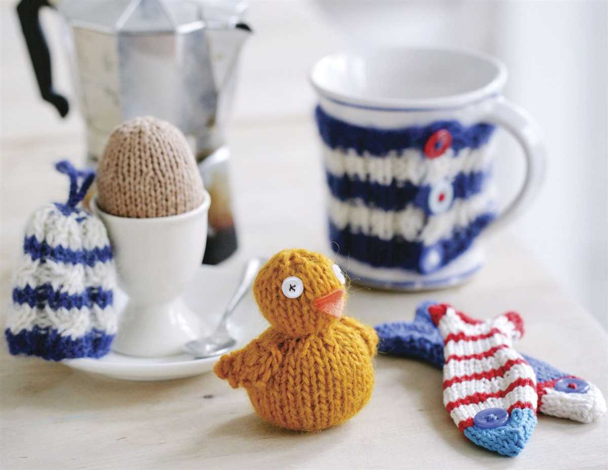 Free knitting pattern easter chick