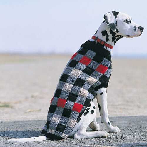 Free knitting pattern for dog coats