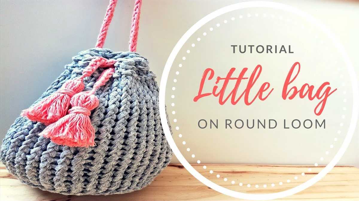 Free knitting pattern for small drawstring bag