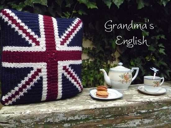 Free knitting pattern for union jack cushion cover