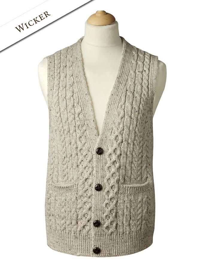 Free knitting pattern ladies v neck vest