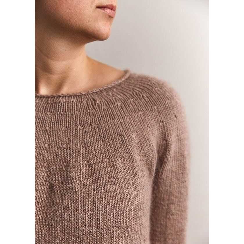 Free knitting pattern sweater top down