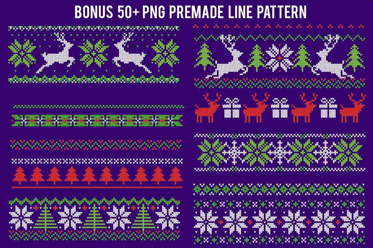 Free knitting pattern ugly christmas sweater