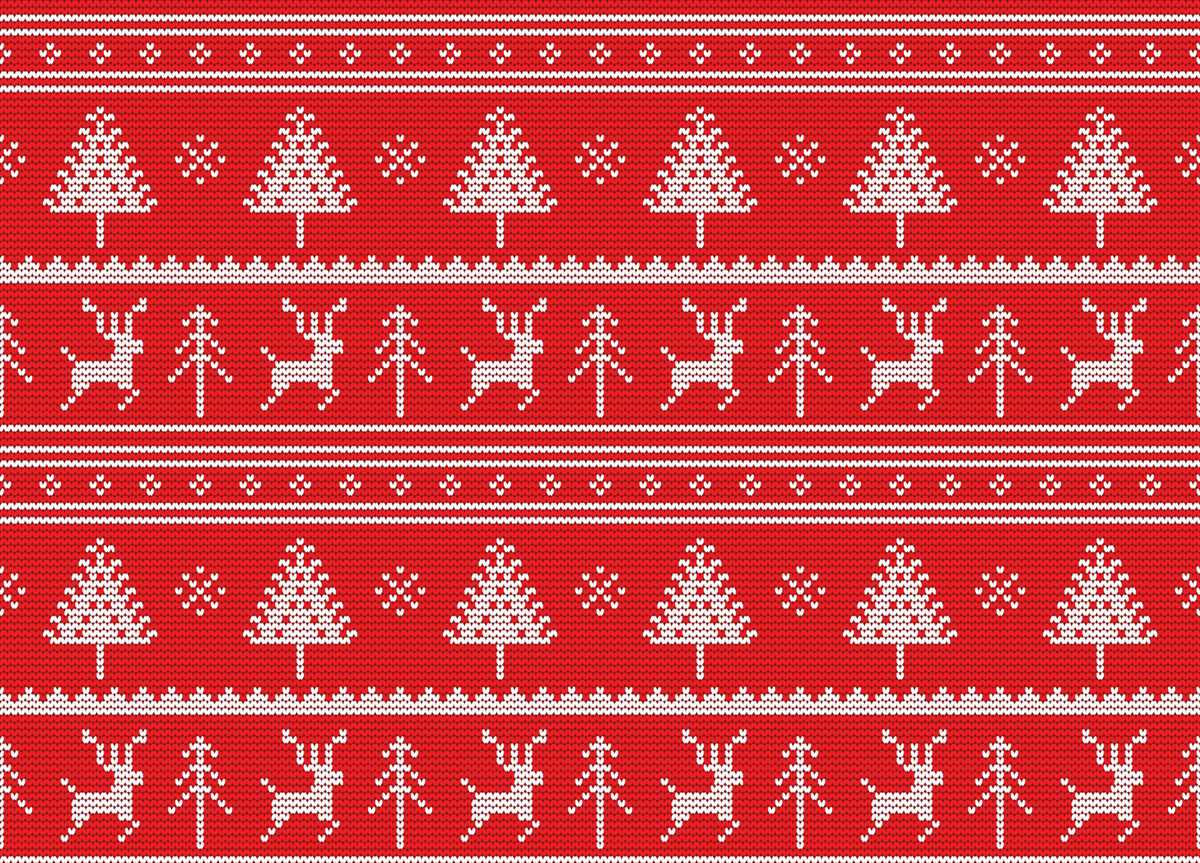 Knit Your Own Festive Sweater with This Free Ugly Christmas Sweater Pattern Free knitting pattern ugly christmas sweater