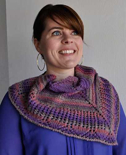 Free knitting patterns bandana cowl