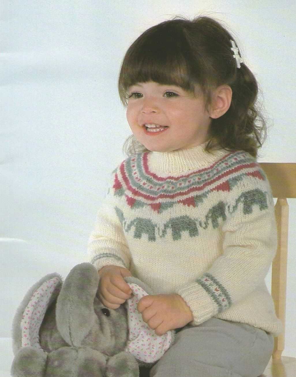 Free knitting patterns childrens jumpers