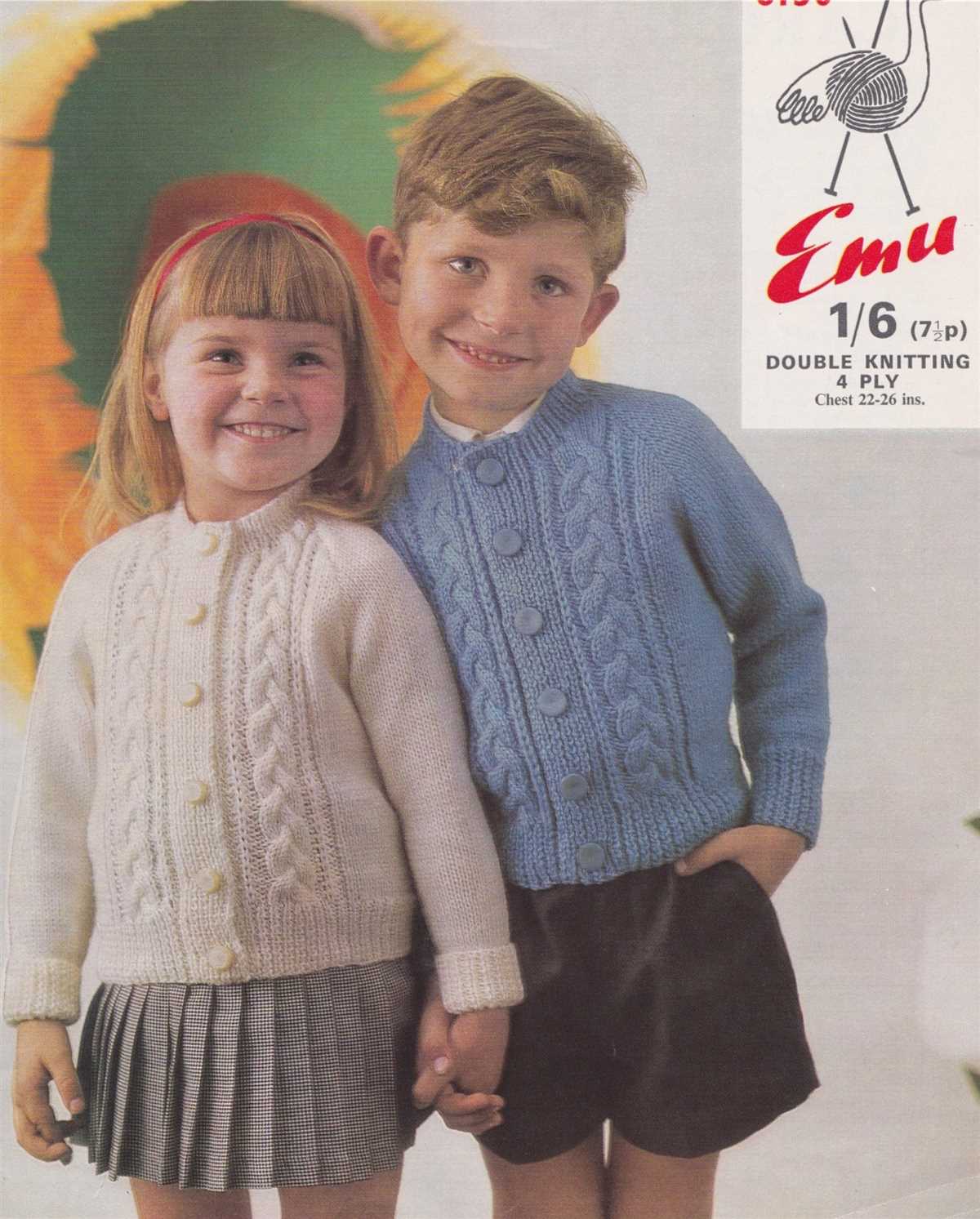 Free knitting patterns childrens jumpers