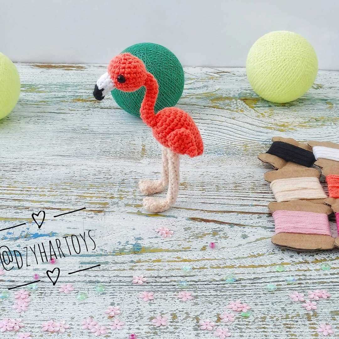 Free knitting patterns flamingo