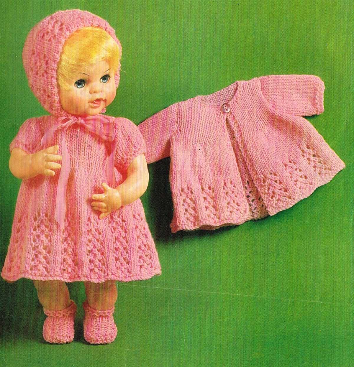 Free knitting patterns for 8 inch dolls