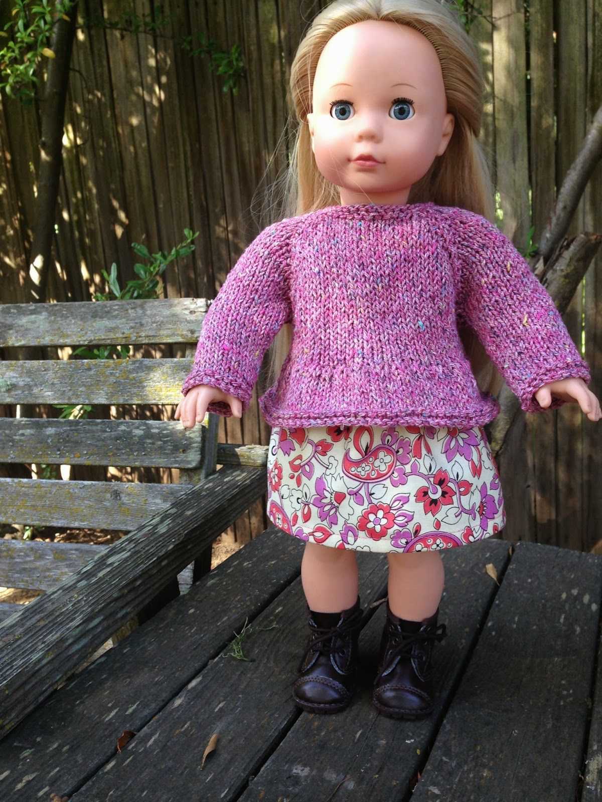 Free knitting patterns for american doll
