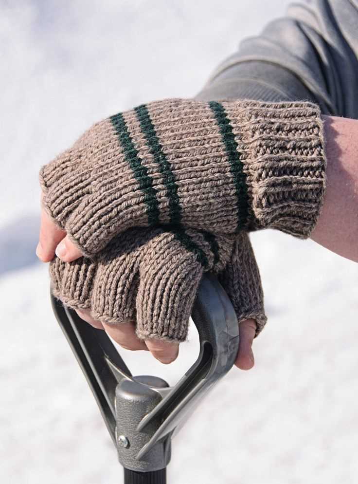 Free knitting patterns for fingerless mittens on 2 needles