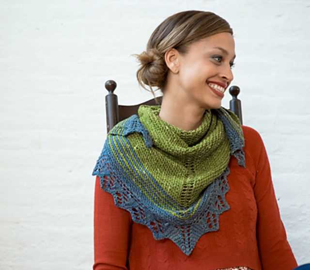Free knitting patterns for shawls and scarves