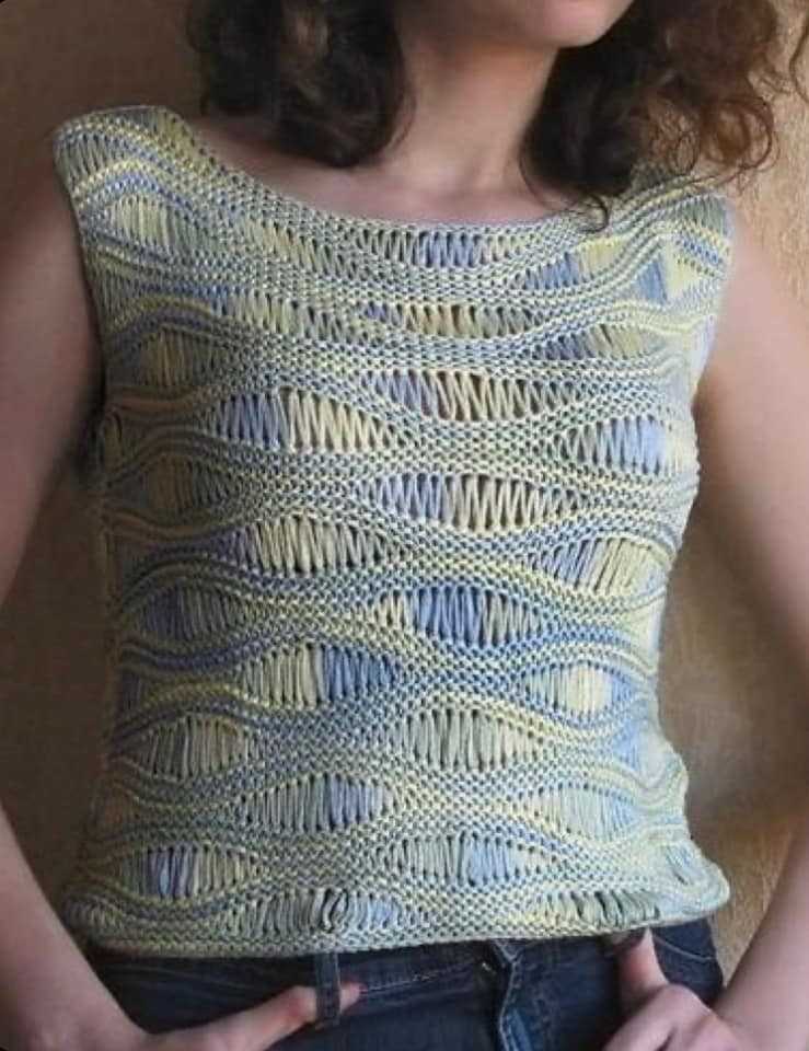 Free knitting patterns for tank tops