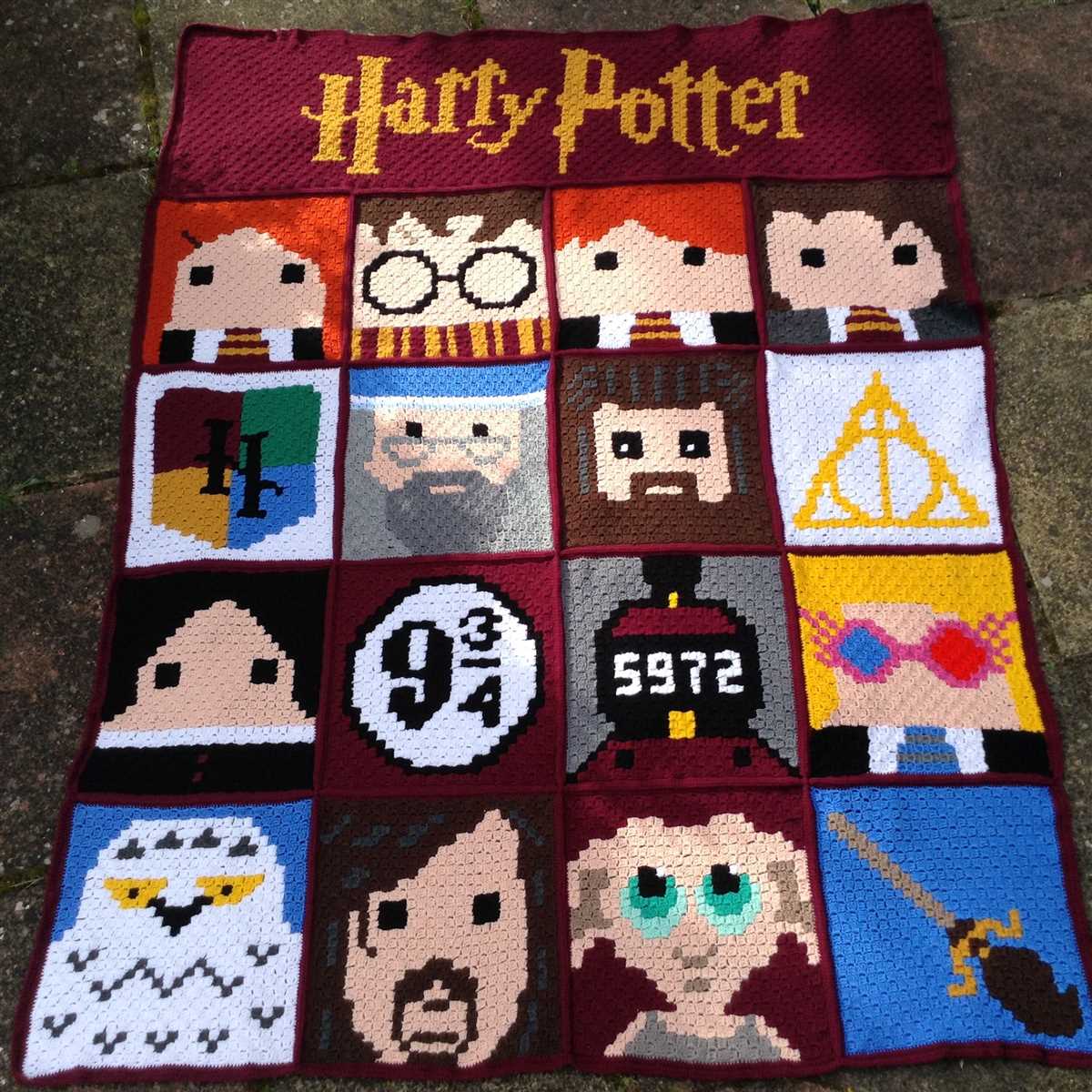 Harry potter knitting patterns blanket