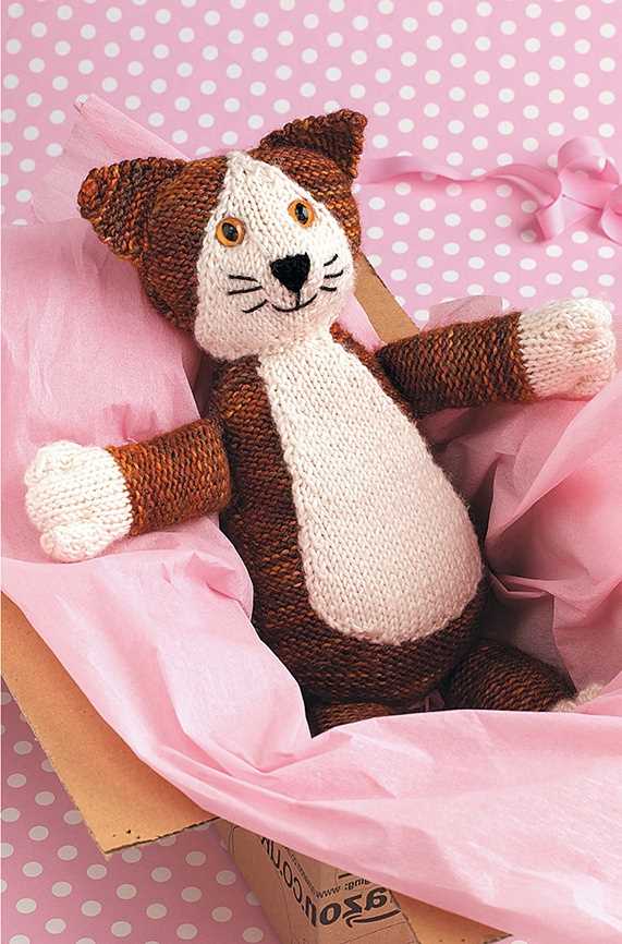 Stuffed cat knitting pattern free