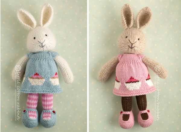 Knitted toy rabbit patterns free